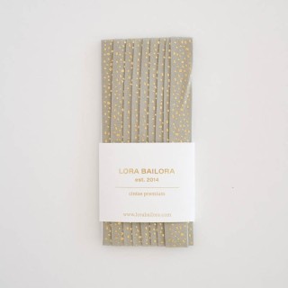 Suede dot mint tape 2,5m - Thickness 15mm