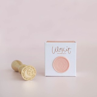 TAKE ME TO THE MOON wax seal
