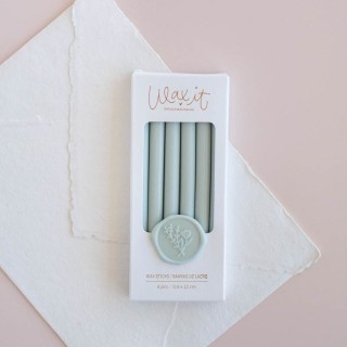 Set de 6 barras de lacre ICE BLUE