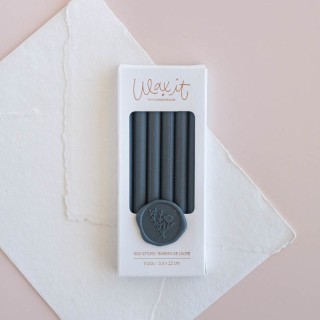 Set of 6 sealing wax sticks MIDNIGHT