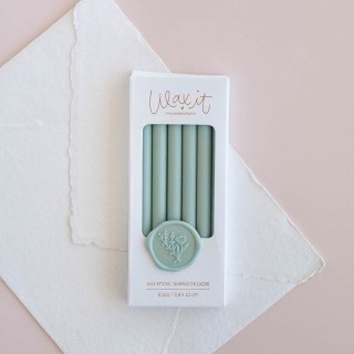 Set de 6 barras de lacre MINT