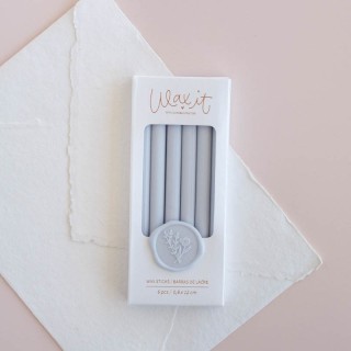 Set of 6 sealing wax sticks LAVENDER