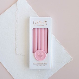Set de 6 barras de lacre CREPE