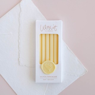 Set de 6 barras de lacre LEMON