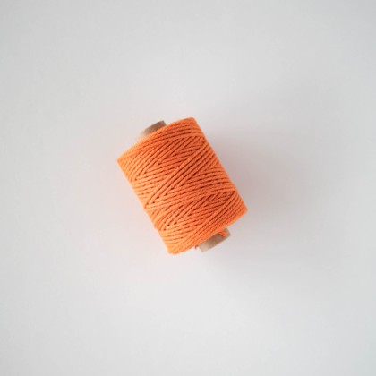 Cotton cord orange 50m