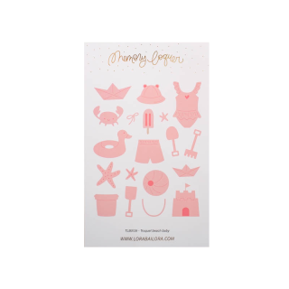 BEACH BABY die cut