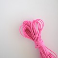 Neon pink elastic cord 5m