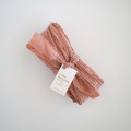 Cinta papel morera rosa empolvado 2,5m - Grosor 13 cm