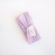 Lilac mulberry paper ribbon 2.5m - Thickness 13 cm
