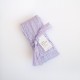 Lavender mulberry paper ribbon 2.5m - Thickness 13 cm