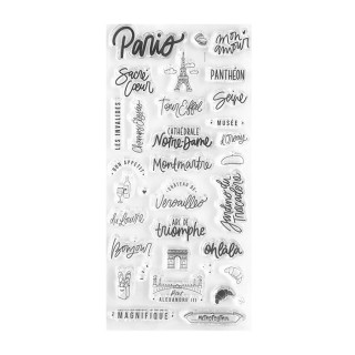 Sello acrílico 11x21 cm PARÍS