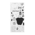 Acrylic stamp set HELLO