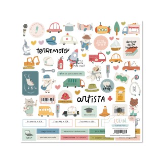 Pegatinas role play LITTLE M