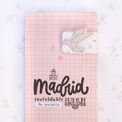 Acrylic stamp 11x21 cm MADRID