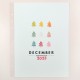 Acrylic stamp 11x21 cm DECEMBER VIBES