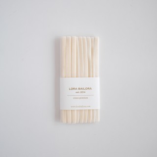 Cinta Velvet thin crema 5m - Grosor 6mm