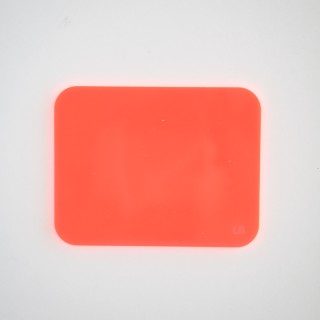 Metacrilato 9x7 Coral Neon
