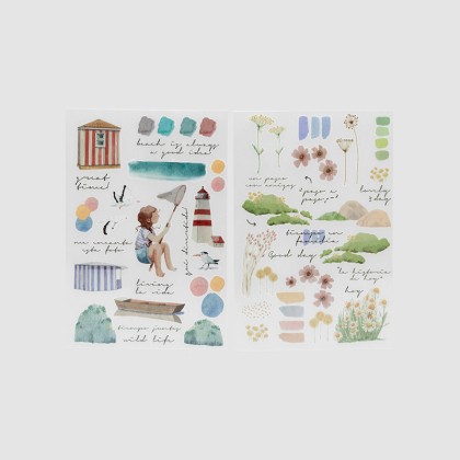 Rub ons My Journal - Wild life