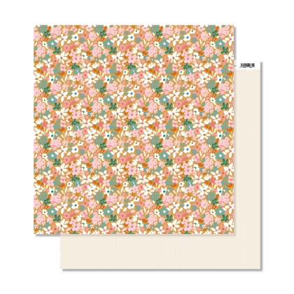 Papel estampado dobe cara 12x12" - MLP01