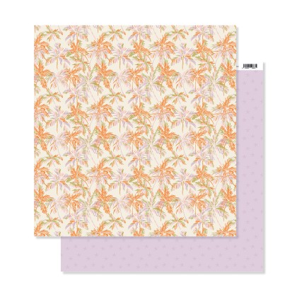 Papel estampado dobe cara 12x12" - MLP03