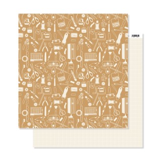 Papel estampado doble cara 12x12" - MLP04
