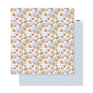 Papel estampado doble cara 12x12" - MLP07