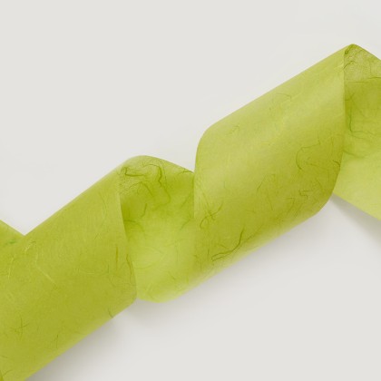 Papel morera prensado pistacho 2,5 m - Grosor 8 cm