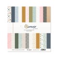 Kit de 12 papeles estampados a doble cara 30,5x30,5 cm COMPÁS