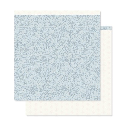 Kit de 12 papeles estampados a doble cara 30,5x30,5 cm COMPÁS