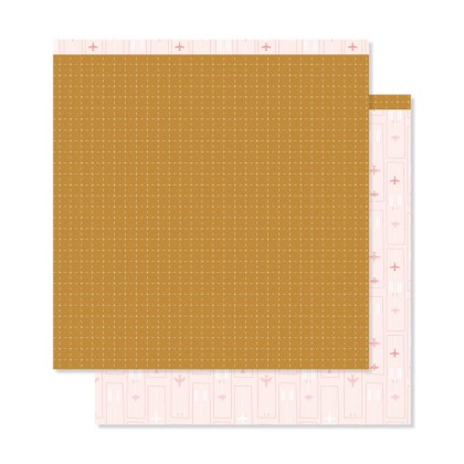 Kit de 12 papeles estampados a doble cara 30,5x30,5 cm COMPÁS