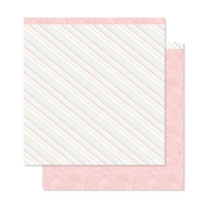 Kit de 12 papeles estampados a doble cara 30,5x30,5 cm COMPÁS