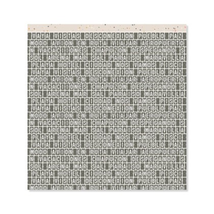Bloc de 24 papeles estampados a una cara 30,5x30,5 cm COMPÁS
