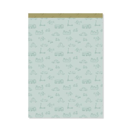 Paper pad 24 papeles estampados a una cara 15,2x20,3 cm COMPÁS