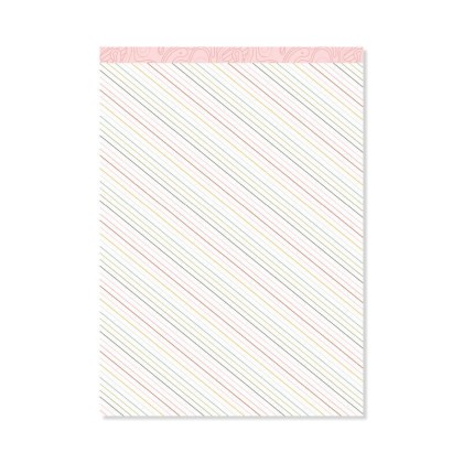 Paper pad 24 papeles estampados a una cara 15,2x20,3 cm COMPÁS