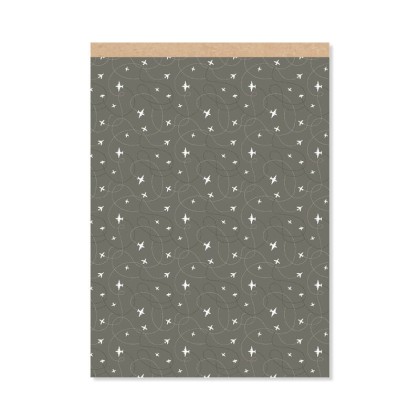 Paper pad 24 papeles estampados a una cara 15,2x20,3 cm COMPÁS