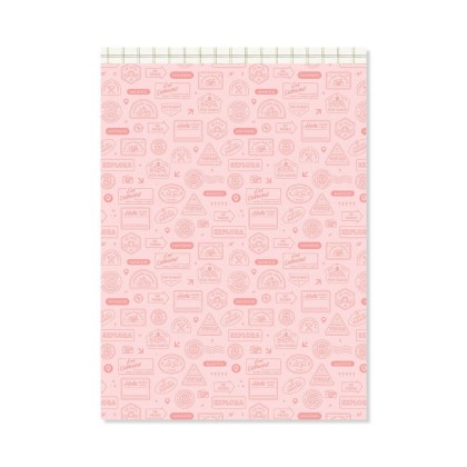 Paper pad 24 papeles estampados a una cara 15,2x20,3 cm COMPÁS