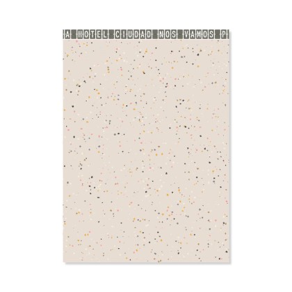 Paper pad 24 papeles estampados a una cara 15,2x20,3 cm COMPÁS