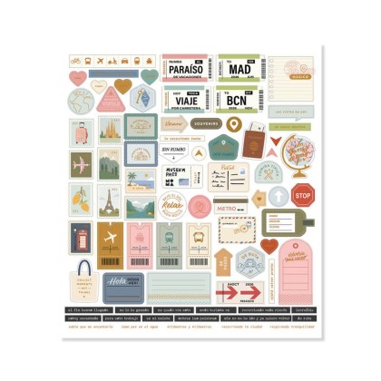 Die cuts TICKETS COMPÁS