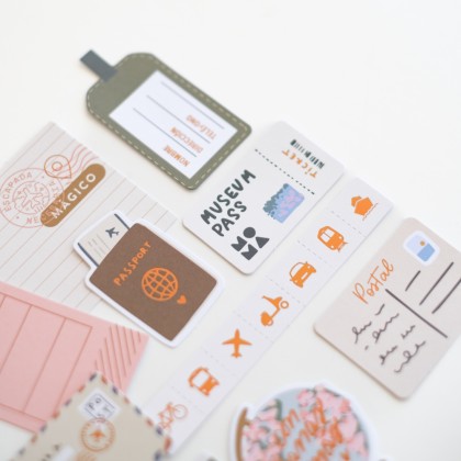 Die cuts TICKETS COMPÁS
