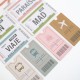 Die cuts TICKETS COMPÁS