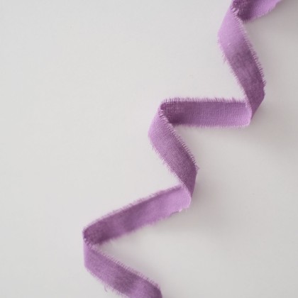 Fajín algodón thin morado 5m - Grosor 15 mm
